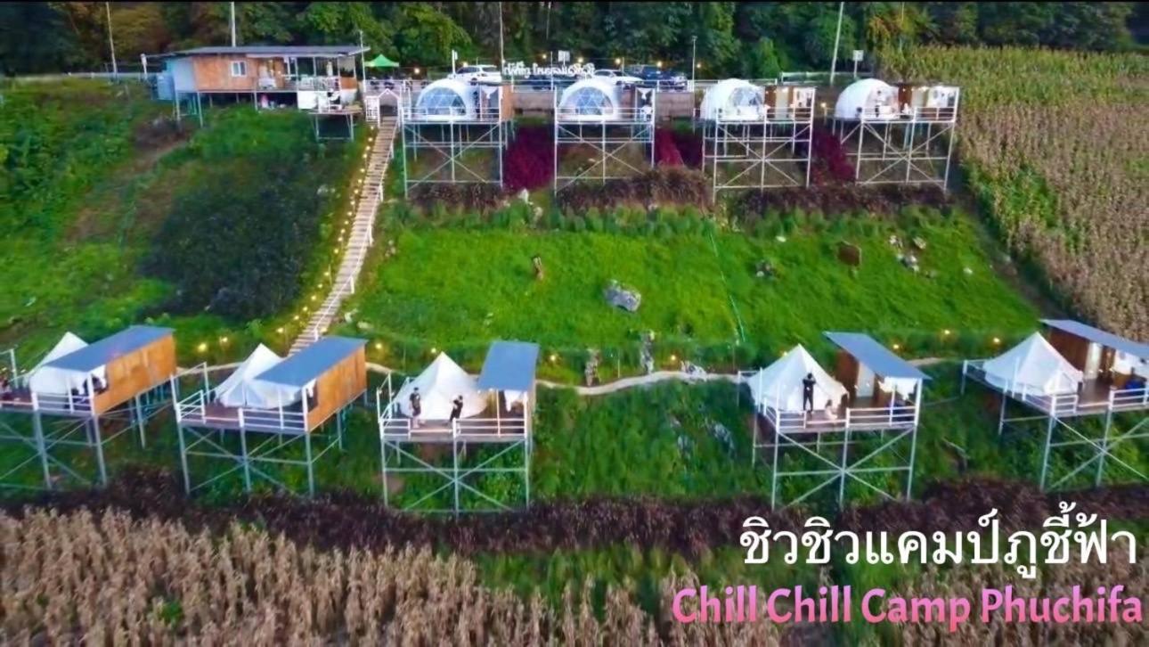 Hotel ชิวชิวแคมป์ ภูชี้ฟ้า Ban Huai Han Exterior foto