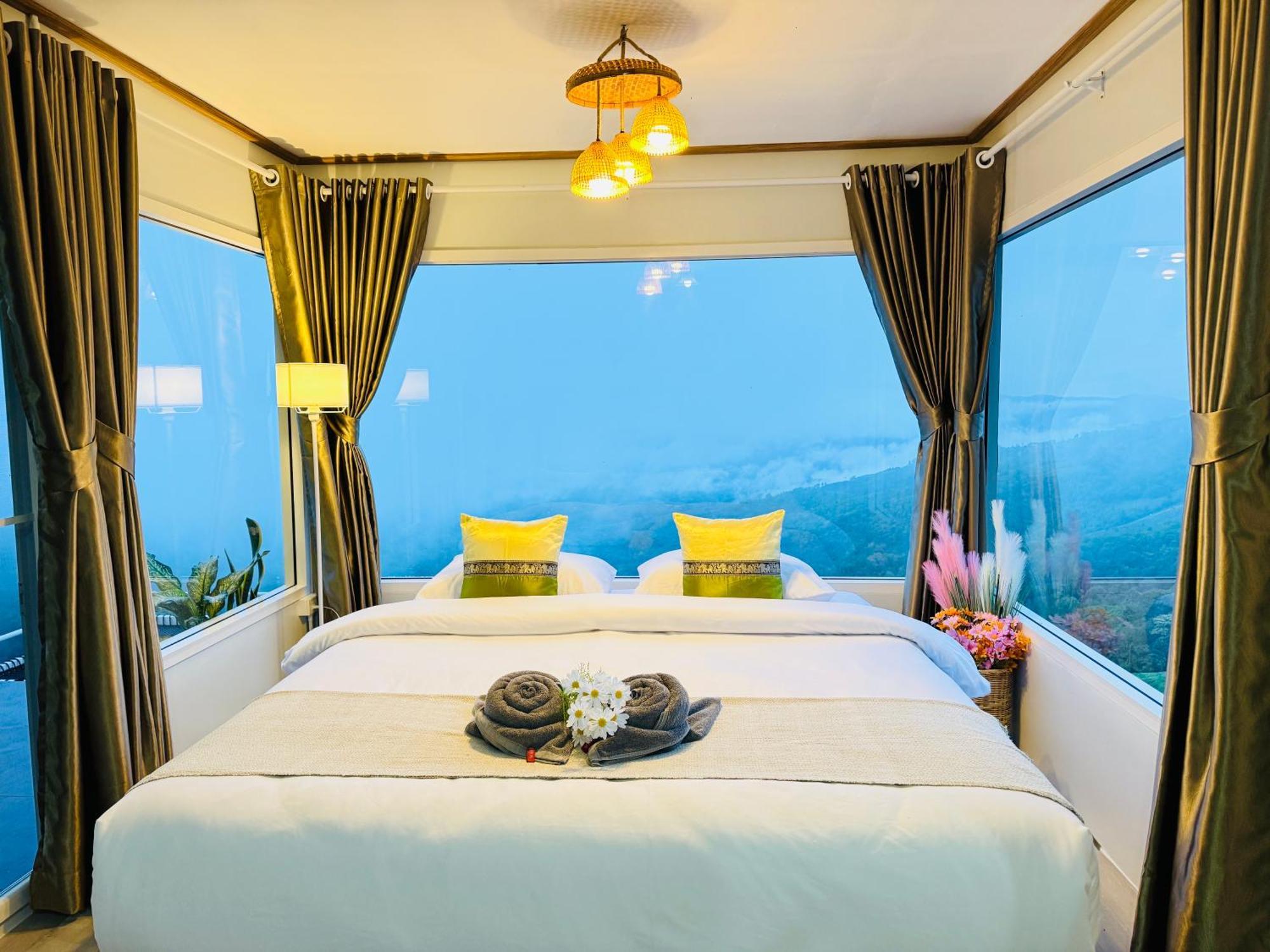 Hotel ชิวชิวแคมป์ ภูชี้ฟ้า Ban Huai Han Exterior foto